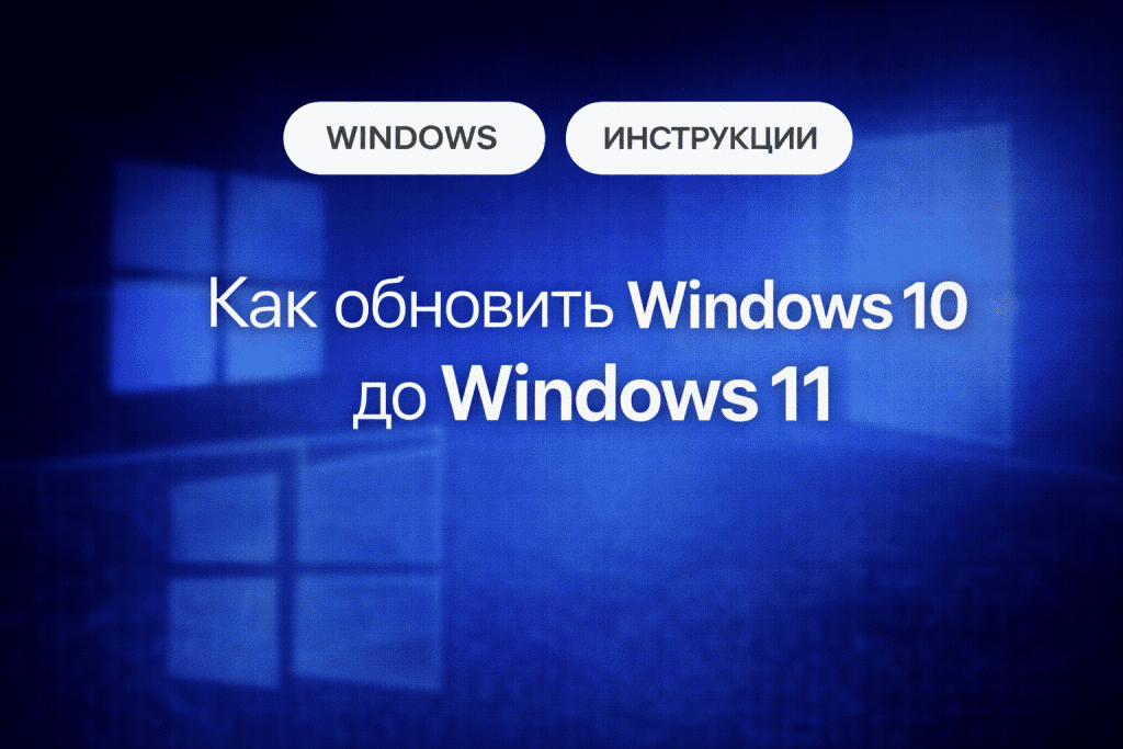 Как Winodws 10 обновить до Winodws 11: подготовка к обновлению