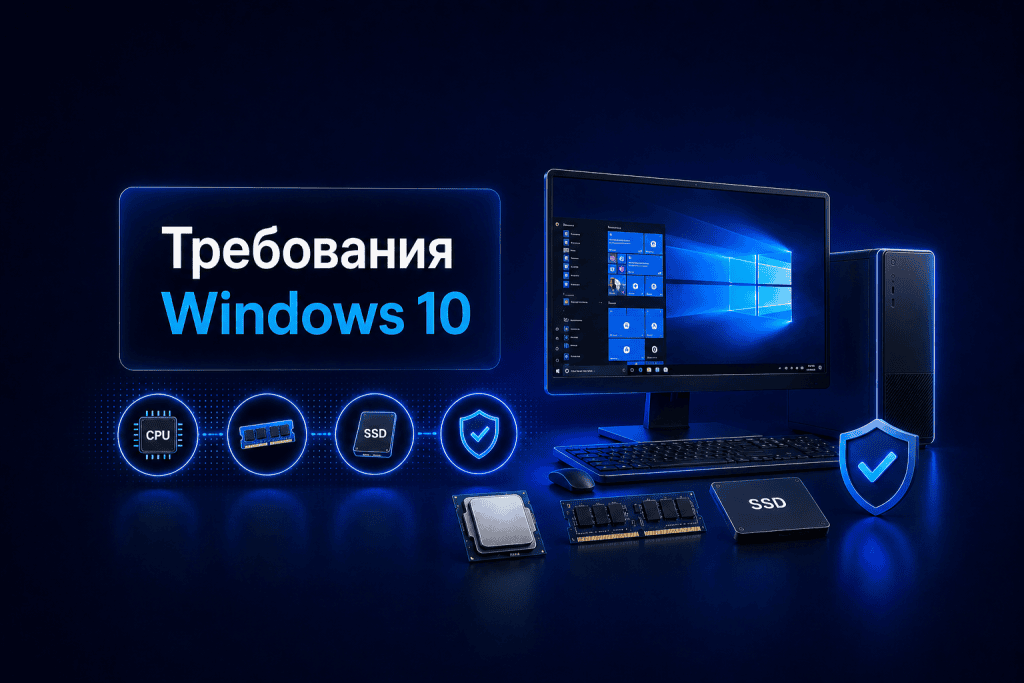 Системные требования Windows 10: минимальные параметры для установки