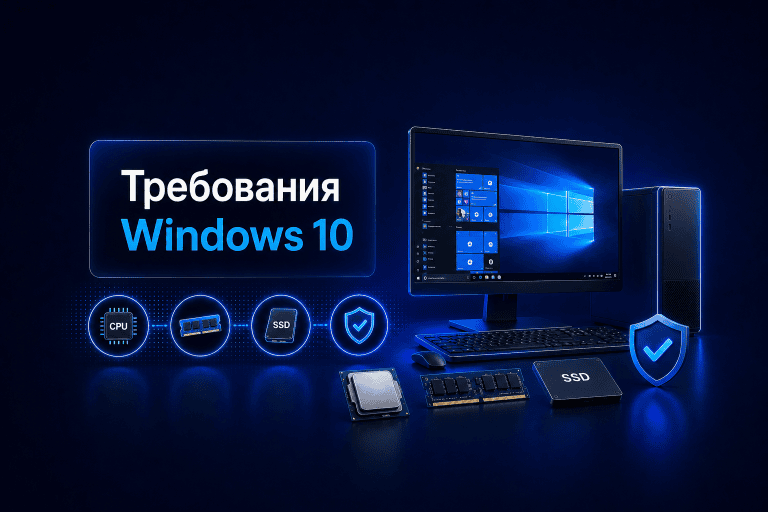Системные требования Windows 10: минимальные параметры для установки