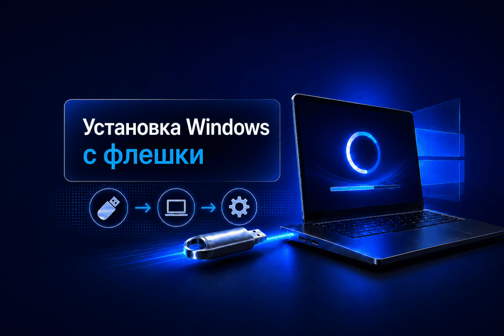 Как установить Windows 10 с флешки: пошаговая инструкция
