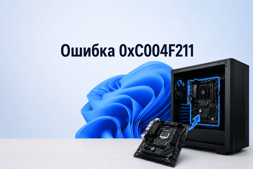 Ошибка 0xC004F211 после замены оборудования: как восстановить активацию Windows 11