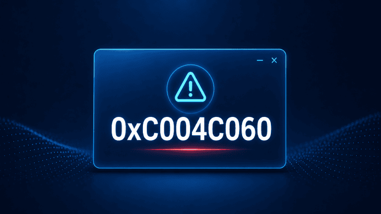 Ошибка 0xC004C060 при активации Windows 11: что означает и что делать