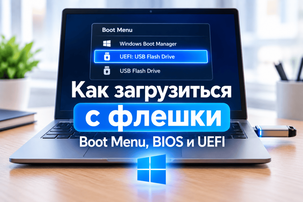 Как загрузиться с флешки: Boot Menu, BIOS и UEFI