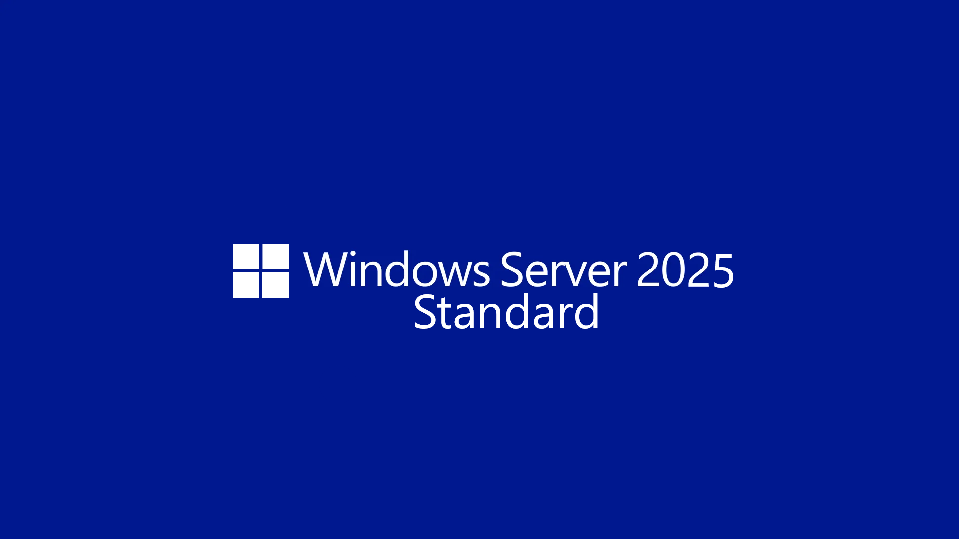 Windows Server 2025 Standard